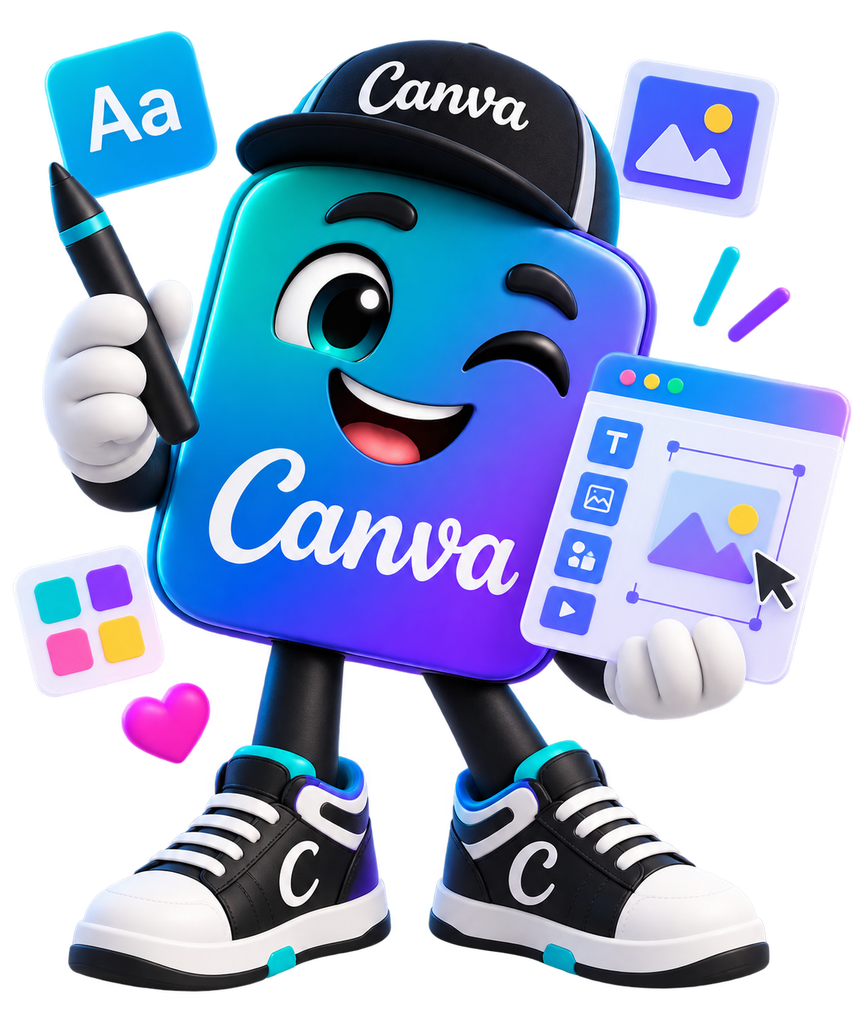 Canvas te ofrece plantillas para generar diseños.