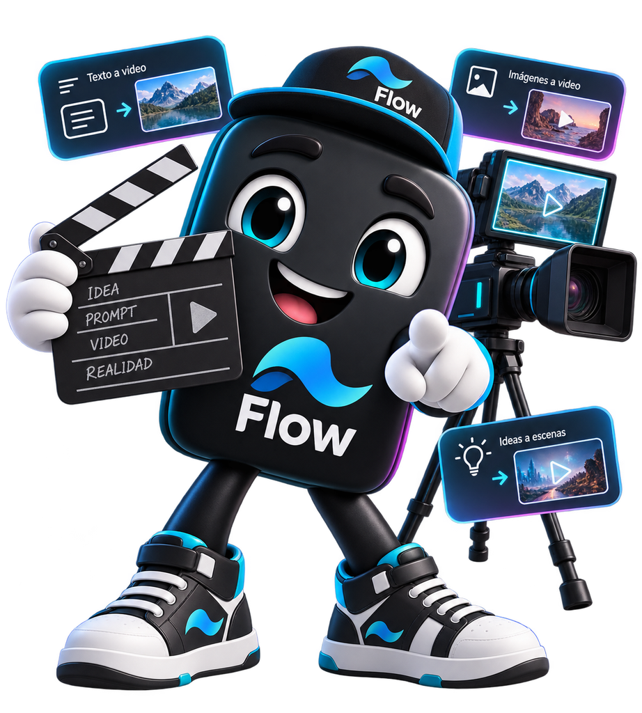Crea videos escenográficos con Flow 
